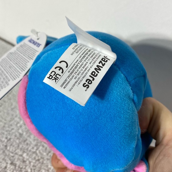 Squishmallows Blue and Pink Boyle Fruit Bat Bat Plush Toy Stuffed Animal - Picture 10 of 13